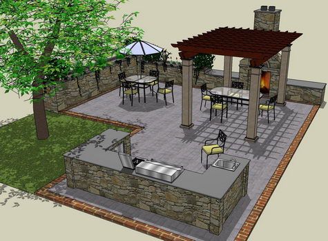 OutdoorKitchen concept